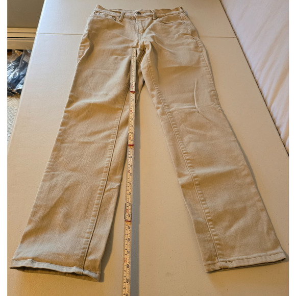 Levi's 505 Straight Jeans Women's 28 Tan - Picture 15 of 16